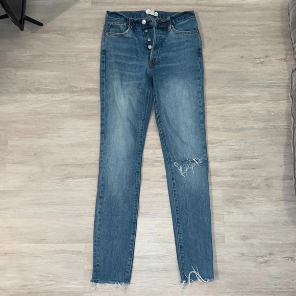 Free People High Rise Jean - Picture 1 of 3